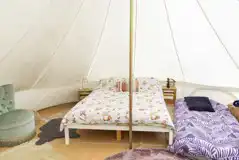 Lands end bell tent interior