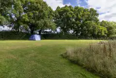 Non electric grass tent pitch - Ridgeway