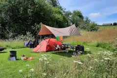 Non Electric Grass Tent Pitches (Quarry) at Birchwood Camping