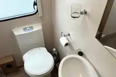 Ursula caravan ensuite bathroom