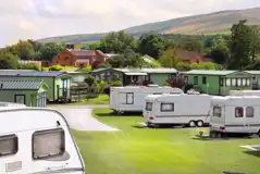 Fully Serviced Hardstanding Pitches at Laneside Caravan Park