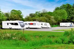Fully Serviced Hardstanding Pitches at Little Owls Caravan and Camping