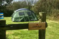 Non Electric Grass Tent Pitch at Ty Parke Farm Camping