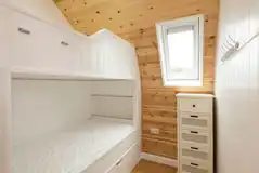 Accessible cabin with bunk beds (bedding provided) Accessible cabin with bunk beds (bedding provided)
