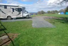 Hardstanding Motorhome Pitch 7m (Optional Electric) at Spring Field Dark Skies Eco Camp
