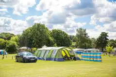 Non Electric Grass Tent Pitches at Swiss Farm Touring and Camping