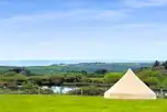 Unfurnished bell tents