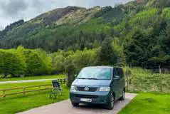 Non Electric Hardstanding Pitches at Glen Nevis Caravan and Camping Park