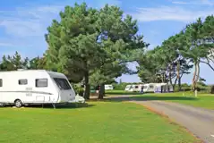 Electric Grass Touring Pitches at Marazion Touring Park