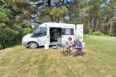 Electric Grass Touring Pitch (No Awning) at Marazion Touring Park