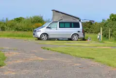 Hardstanding Campervan Pitches (Optional Electric) at Ty Cochyn Caravan and Campsite