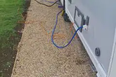 Electric and water hook up