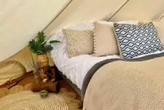 Bell tent double bed