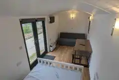 Gruffydd shepherd's hut interior