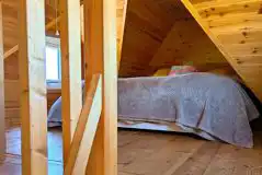 Elegance tiny home second-floor bedroom