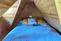 Elegance tiny home second-floor bedroom