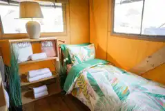 Safari tent single and bunk room