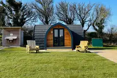 Ensuite camping pod