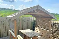Outdoor seating area