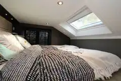 Ensuite Glamping Cabin mezzanine level