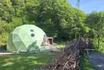 Glamping dome