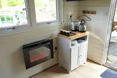 Rosebud electric fireplace and kitchen equipment Rosebud electric fireplace and kitchen equipment