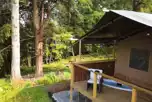 Luxury safari tent