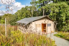 Luxury adult only safari tent exterior Luxury adult only safari tent exterior