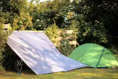 Backpacker/cyclist pitch Backpacker/cyclist pitch