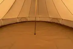 Bell tent empty interior Bell tent empty interior