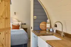 Waters Edge king size bedroom