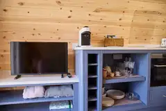 Smart TV and L'Or coffee machine