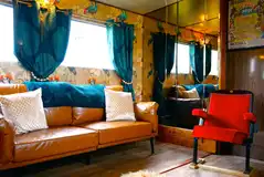 The Showman's Wagon (Lola) living area The Showman's Wagon (Lola) living area
