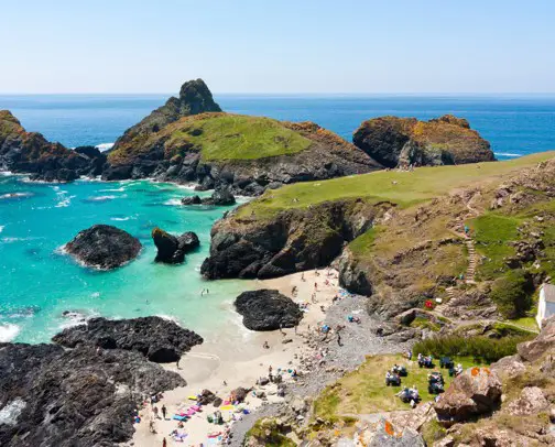 Campsites near Kynance Cove