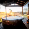 Glamping with hot tubs