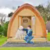 Dog friendly camping pods in Cumbria and Lake District