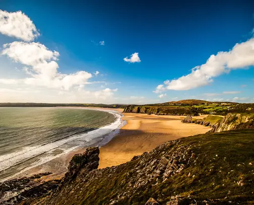 Campsites on the Gower Peninsula Campsites on the Gower Peninsula