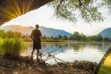 Campsites with fishing
