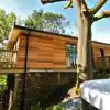 Treehouses with hot tubs