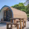 Camping and glamping pods