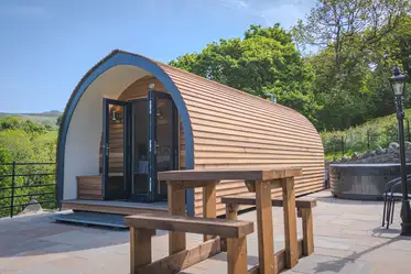 Camping and glamping pods