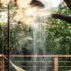 Glamping holidays with outdoor showers and baths