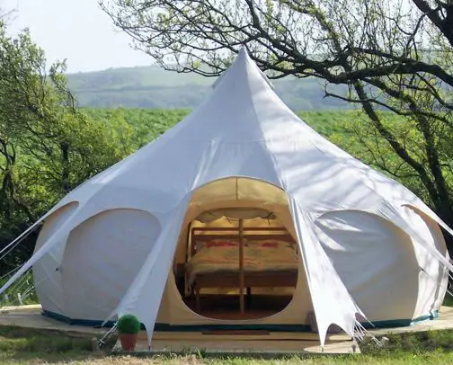 Glamping in North Devon