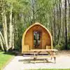Camping pods in the New Forest