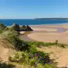 Campsites near the beach in South Wales
