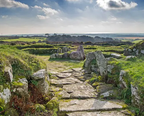 Campsites near Carn Euny Ancient Village