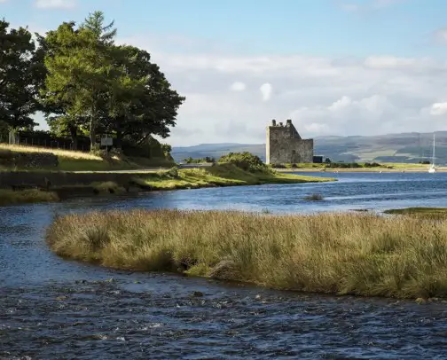 Campsites near the Arran Coastal Way