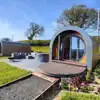 Camping and glamping pods with hot tubs in South Wales
