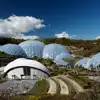 Camping and glamping pods near the Eden Project