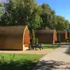 Camping pods with hot tubs in Northumberland